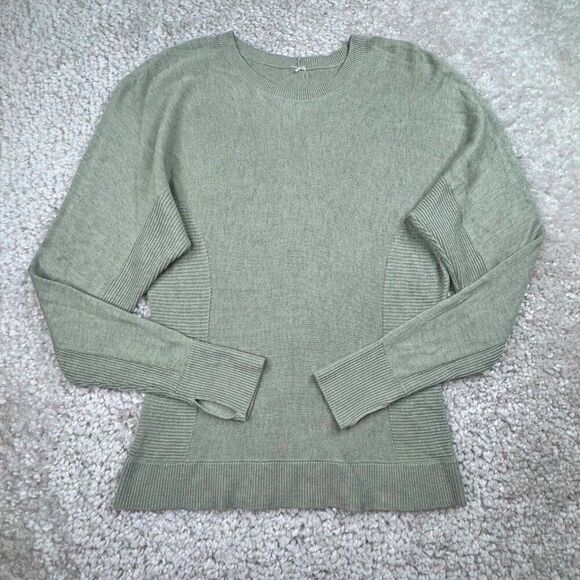 Lululemon Cashlu Knit Pullover Sweater Fern Green 2/4 - Picture 2 of 9